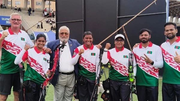এশিয়া কাপ আর্চারিতে কাজাখস্তানকে হারিয়ে বাংলাদেশের স্বর্ণজয়
